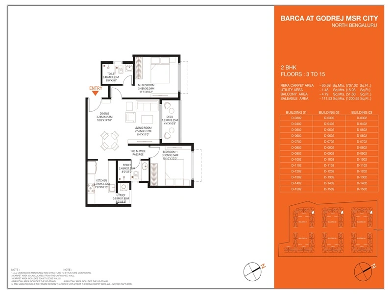 Godrej MSR City Floor Plan