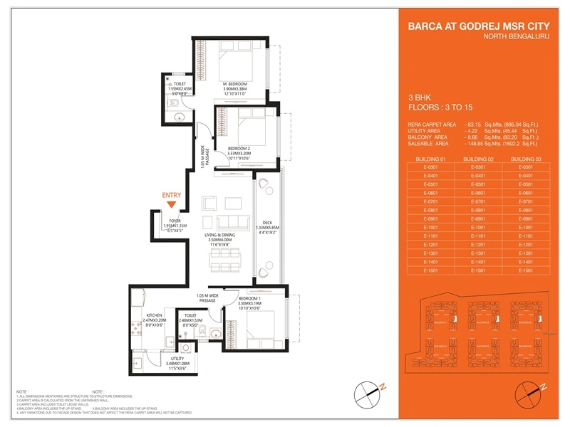 Godrej MSR City Floor Plan